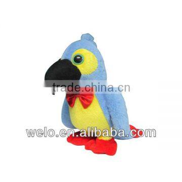 2013 New style parrot, electronic & movement plush toys