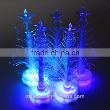 2016 Wholesale Christmas Fiber Optical LED Light tree Mini Christmas Decoration Christmas Xmas Tree