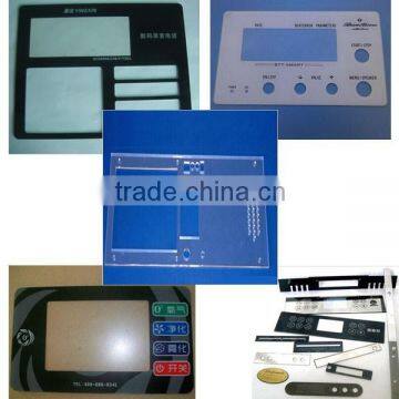High Gloss Laser Cut Acrylic Front Panel for Electronic Products