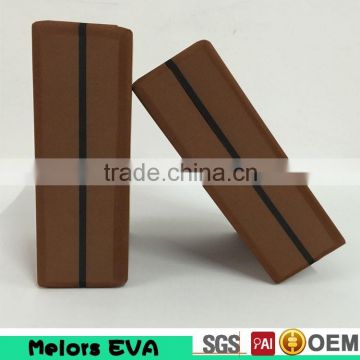 High quality Eco friendly wholesale eva foam yoga blocks / brick with custom logo