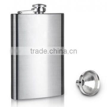 6OZ Stainless Steel Pocket Whisky Liquor / 6 OZ Hip Flask With Funnel / stainless steel hip flask