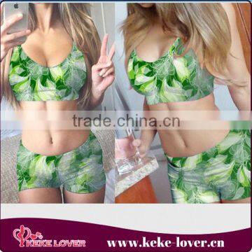 High Quality Hot Girls Sexy Extreme Spandex Bikini 2015 Summer Sexy Beachwear Two-piece Swimsuit Sexy Boxer Women Swimwear photo-3