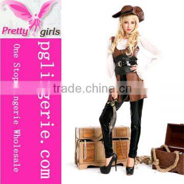 Newest Elsa Dress Cosplay Costume Priate Costume for Ladies photo-6