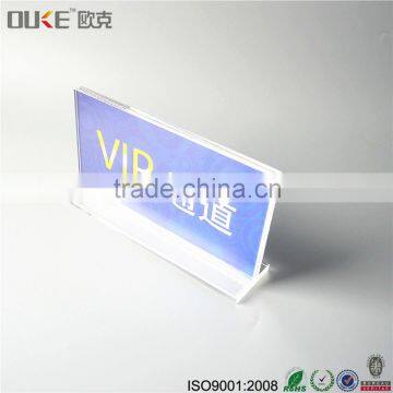 high quality best selling clear acrylic sign holder