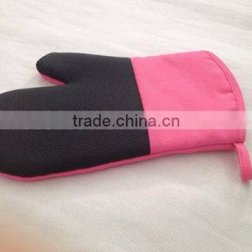 silicone kitchen oven mitten gloves for BBQ