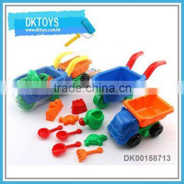 Hot Summer Plastic Mini Sand Wheelbarrow Kids Beach Toys