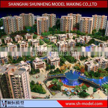 excellent quality miniature residential architectural building scale model making