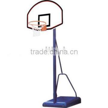 Movable basketball stand for leisure