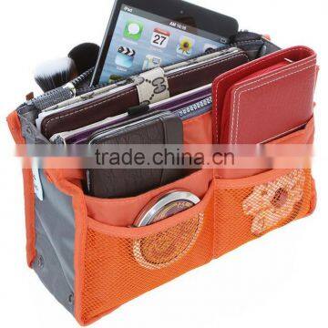 Lady's Cosmetic Storage Bag Pouch Purse Large Liner Tidy Travel Multi Functional Cosmetic Bag Organizer Handbag 6 Colors photo-5