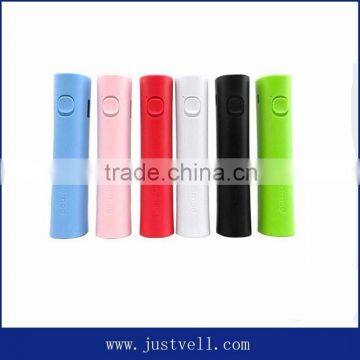 Multi Color 2600mah Mobile Power Bank Flash Light ,led Torch Light Portable Power Bank