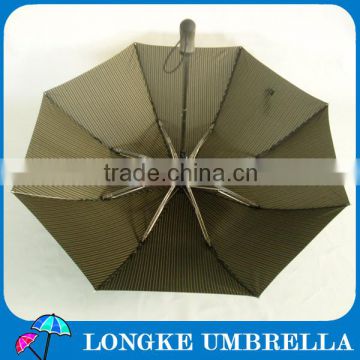 2 fold Polyester fabric auto open umbrella