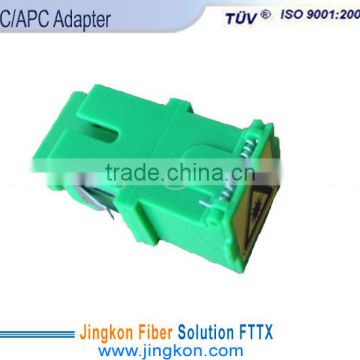 SC/APC Simplex Auto-Shutter Fiber Optic Adapter