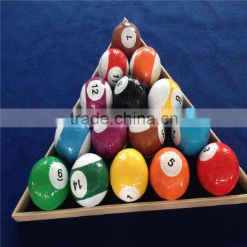 New style TPU/PU/PVC machine sewn Snookball/Billiard Soccer Ball