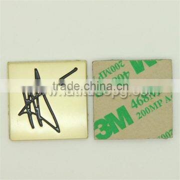 CR-ML00027 Handbag Tags Metal Label Holder With High Quality photo-4