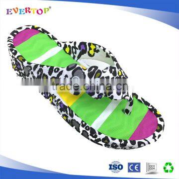 Evertop 2017 new personalized house slippers eva sole slippers sandals with sexy black slipper shoes