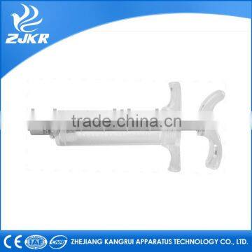 Factory Outlet animal cure KD303 Plastic steel syringe C-type