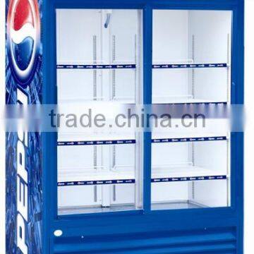 2 Glass Door Commercial Refrigerator, Bottle Display Showcase_G1.2YBM2F photo-3