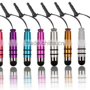 Lots 8 Mini Capacitive Stylus Touch Pen For i Phon 4S 4G 3G 3GS i Pad 2