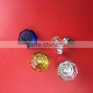 Zinc Alloy Glass Furniture Cabinet Knobs drawer Knob