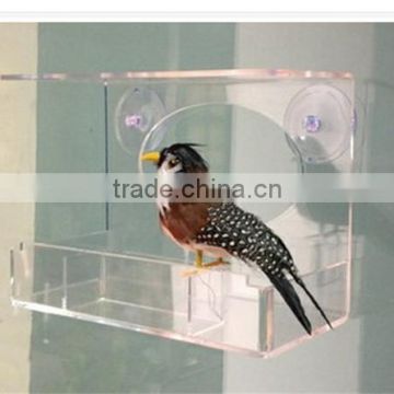 Factory Large Acrylic Window Cheap Bird Feeders