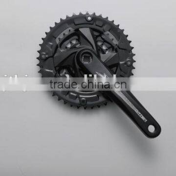 IISA3513 bicycle crank & chainwheel alloy crank170mm and steel chainring 22T/32T/44T with plastic chainguard