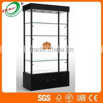 Modern Mobile Phone Shop Tempered Glass Showcase