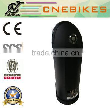 36v 9Ah bottle type rechargeable ebike battery