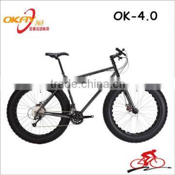 Hottest chinese factory price 26 inch 21 speed snow bike aluminum alloy fat bicycle for sale