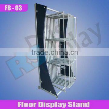 Tiles floor permanent display rack