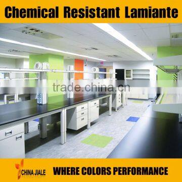 HPL phenolic resin lab chemsurf compact laminate