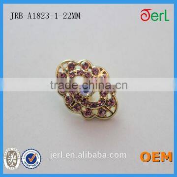 Garment Coat Metal Fashion Rhinestone Buttons photo-5