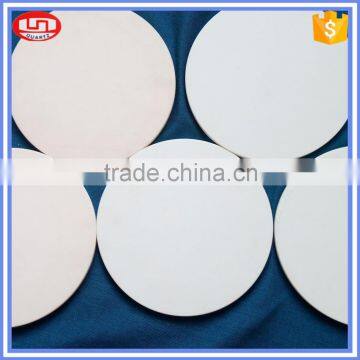 high purity fused opaque quartz glass corundum plate