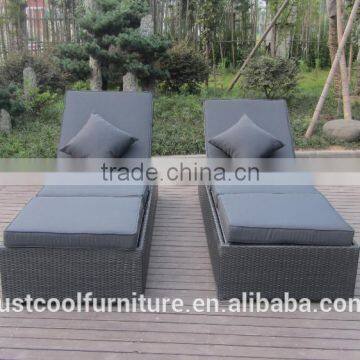 Deluxe Wicker Lounge Rattan Classic Garden Furniture