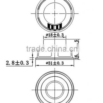 High End 4ohm 2w 31mm Multimedia Loudspeaker Parts photo-3