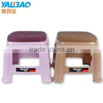Low Practical Square Plastic Table Stool