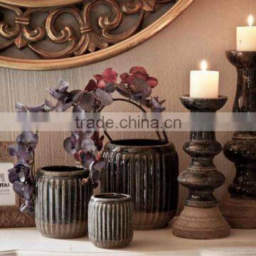 MP72 antique home decor ceramic candlestick