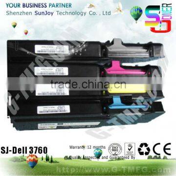 New premium lasser color toner cartridge 4CHT7 331-8429 for Dell C3760n C3760dn C3765dnf