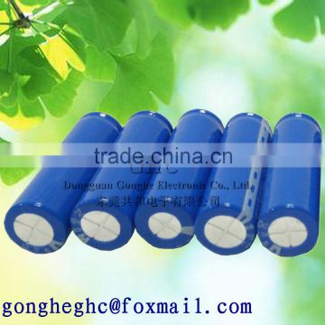 high - density high capacity 19x65mm small size 2.7v3000f super capacitor