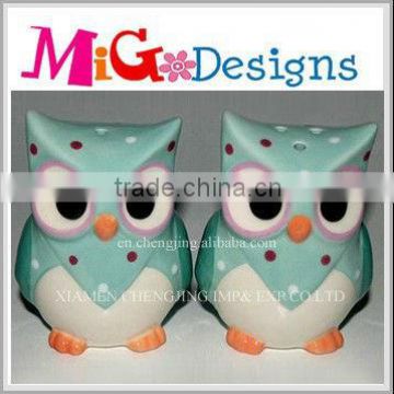 Lovely Owl Design Salt and Pepper Shakers