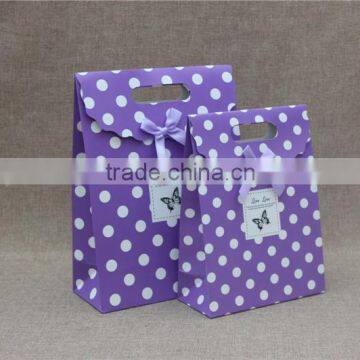 Paper Bag With Diecut Handle ,Paper Shopping Bag