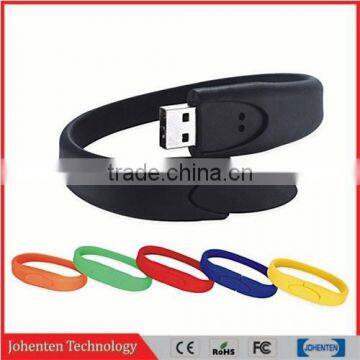 Silicone bracelet usb flash drive 4gb,promotion 4gb usb bracelet