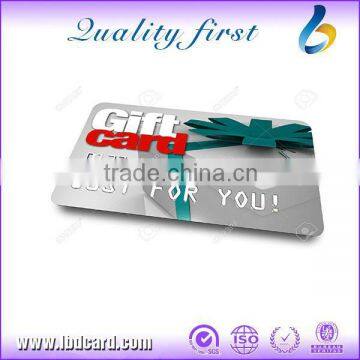 LBD Plastic Gift Card with Hico-cow Magnetic Stripe