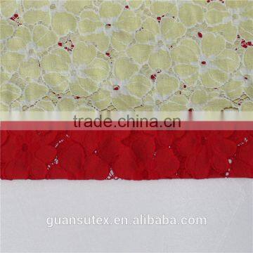 High Quality African French Lace Fabric Wholesale Embroidery Lace George Fabric Nigerian photo-3