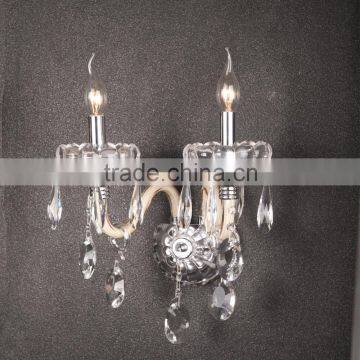 Crystal european style wall lamp