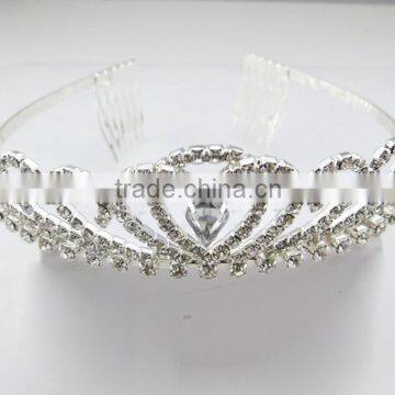 Wholesale fashion bridal tiara wedding hair crown