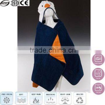 dark blue kids boys animal bathrobe