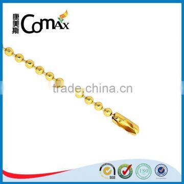 Gold Metal Brass Ball Chain for Bag Decoration, Necklace photo-4