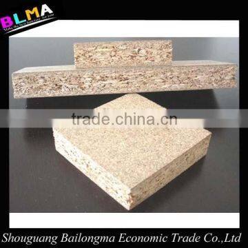 12mm-30mm E1 plain particle board for furniture, raw particle board