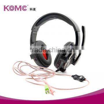 High Fidelity Stereo PC Headset with Noise Canceling Microphone and Volume/Mute Controls