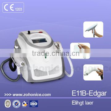 Professional SHR IPL Hair removal /rf face lifting/ nd yag laser tattoo removal e11b